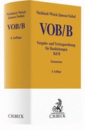Cover: VOB/B - C.H.BECK