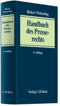Cover: Handbuch des Presserechts - C.H.BECK