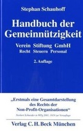 Cover: Handbuch der Gemeinn&uuml;tzigkeit - C.H.BECK
