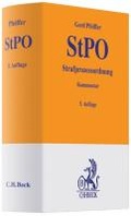 Cover: Strafprozessordnung - C.H.BECK