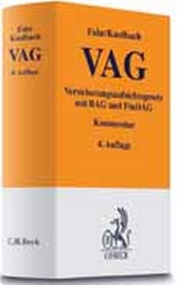 Abbildung von: Versicherungsaufsichtsgesetz - VAG - - C.H.BECK