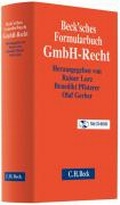 Cover: Beck`sches Formularbuch GmbH-Recht - C.H.BECK