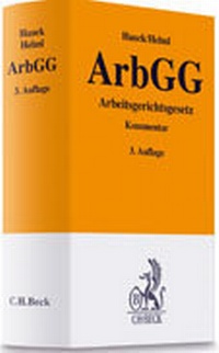 Abbildung von: Arbeitsgerichtsgesetz - C.H.BECK