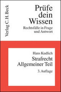 Enlarge image Cover: Strafrecht Allgemeiner Teil - C.H.BECK