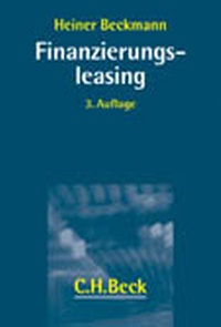 Enlarge image Cover: Finanzierungsleasing - C.H.BECK