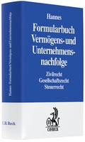 Cover: Formularbuch Verm&ouml;gens- und Unternehmensnachfolge - C.H.BECK