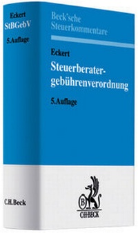 Abbildung von: Steuerberatergebührenverordnung: StbGebV - C.H.BECK