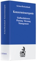 Cover: Konzernsteuerquote - C.H.BECK