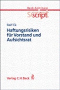 Abbildung von: Haftungsrisiken für Vorstand und Aufsichtsrat - C.H.BECK
