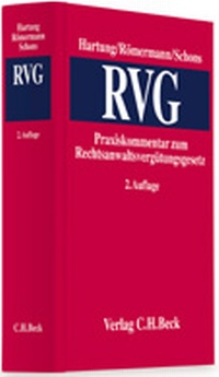 Enlarge image Cover: Rechtsanwaltsvergütungsgesetz: RVG - C.H.BECK