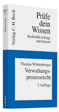 Abbildung von: Verwaltungsprozessrecht - C.H.BECK