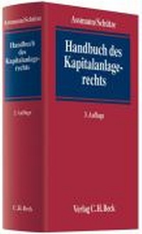 Abbildung von: Handbuch des Kapitalanlagerechts - C.H.BECK