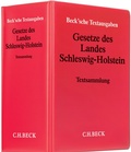 Abbildung von: Gesetze des Landes Schleswig-Holstein - Grundwerk mit Fortsetzungsbezug - C.H.BECK