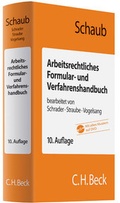 Cover: Arbeitsrechtliches Formular- und Verfahrenshandbuch - C.H.BECK