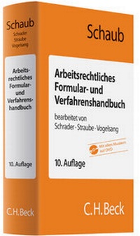 Abbildung von: Arbeitsrechtliches Formular- und Verfahrenshandbuch - C.H.BECK