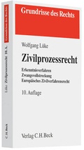 Abbildung von: Zivilprozessrecht - C.H.BECK