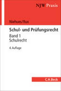 Abbildung von: Schul- und Prüfungsrecht - C.H.BECK