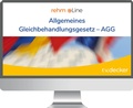 Cover: Allgemeines Gleichbehandlungsgesetz - AGG - Online - R. v. Decker