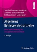 Cover: Allgemeine Betriebswirtschaftslehre - Springer Gabler