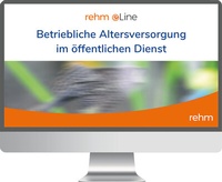 Abbildung von: Betriebliche Altersversorgung im öffentlichen Dienst online - Rehm