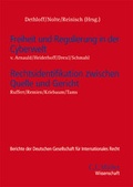 Cover: Freiheit und Regulierung in der Cyberwelt - Rechtsidentifikation zwischen Quelle und Gericht - C.F. M&uuml;ller