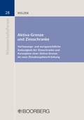 Cover: Aktiva-Grenze und Zinsschranke - Boorberg
