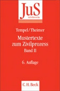 Abbildung von: Mustertexte zum Zivilprozess - C.H.BECK