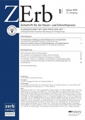 Abbildung von: ZErb Zeitschrift für Steuer- und Erbrechtspraxis - Zerb