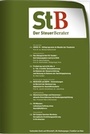 Bild: Der Steuerberater: StB - Fachmedien Recht und Wirtschaft