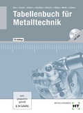 Cover: Tabellenbuch f&uuml;r Metalltechnik - Verlag Handwerk und Technik