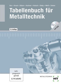 Enlarge image Cover: Tabellenbuch für Metalltechnik - Verlag Handwerk und Technik
