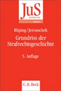 Cover: Grundriss der Strafrechtsgeschichte - C.H.BECK