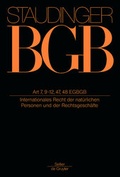 Cover: BGB: Kommentar zum B&uuml;rgerlichen Gesetzbuch mit Einf&uuml;hrungsgesetz und Nebengesetzen - Sellier - De Gruyter