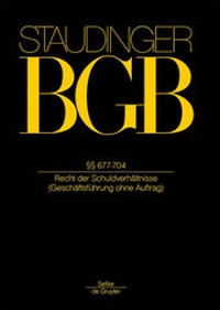 Bild vergrößern Bild: BGB: Kommentar zum Bürgerlichen Gesetzbuch mit Einführungsgesetz und Nebengesetzen - Sellier - De Gruyter