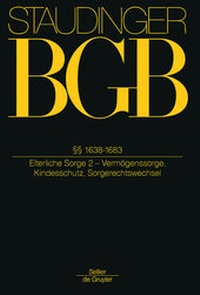 Abbildung von: BGB: Kommentar zum Bürgerlichen Gesetzbuch mit Einführungsgesetz und Nebengesetzen - Sellier - De Gruyter
