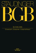 Cover: BGB: Kommentar zum B&uuml;rgerlichen Gesetzbuch mit Einf&uuml;hrungsgesetz und Nebengesetzen - Sellier - De Gruyter