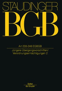 Abbildung von: BGB: Kommentar zum Bürgerlichen Gesetzbuch mit Einführungsgesetz und Nebengesetzen - Sellier - De Gruyter