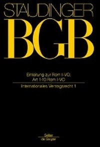 Bild vergrößern Bild: BGB: Kommentar zum Bürgerlichen Gesetzbuch mit Einführungsgesetz und Nebengesetzen - Sellier - De Gruyter