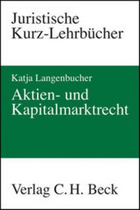 Abbildung von: Aktien- und Kapitalmarktrecht - C.H.BECK