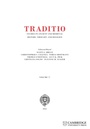 Bild: Traditio - Cambridge University Press