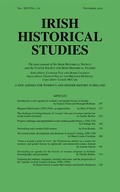 Bild: Irish Historical Studies - Cambridge University Press