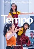 Cover: Tempo - Cambridge University Press