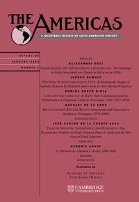 Bild: The Americas - Cambridge University Press