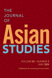 Bild vergrößern Bild: Journal of Asian Studies - Cambridge University Press