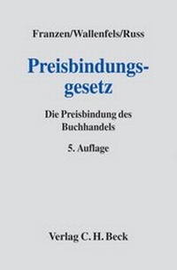 Abbildung von: Preisbindungsgesetz - C.H.BECK