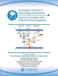 Abbildung von: Canadian Journal of Neurological Sciences - Cambridge University Press