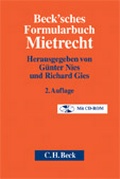 Cover: Beck`sches Formularbuch Mietrecht - C.H.BECK