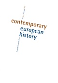 Bild: Contemporary European History - Cambridge University Press