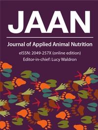 Abbildung von: Journal of Applied Animal Nutrition - Brill | Wageningen Academic