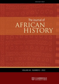 Abbildung von: Journal of African History - Cambridge University Press